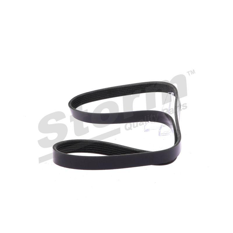 Courroie trapézoïdale à nervures STORM QUALITY PARTS STO6PK1250