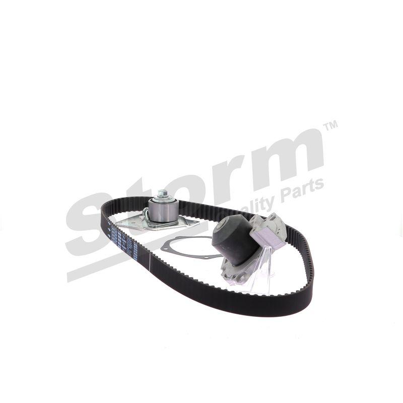 Pompe à eau + kit de courroie crantée STORM QUALITY PARTS 5550597KP