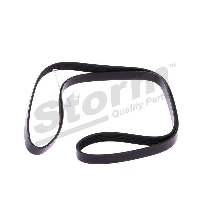 Courroie trapézoïdale à nervures STORM QUALITY PARTS STO6PK1750