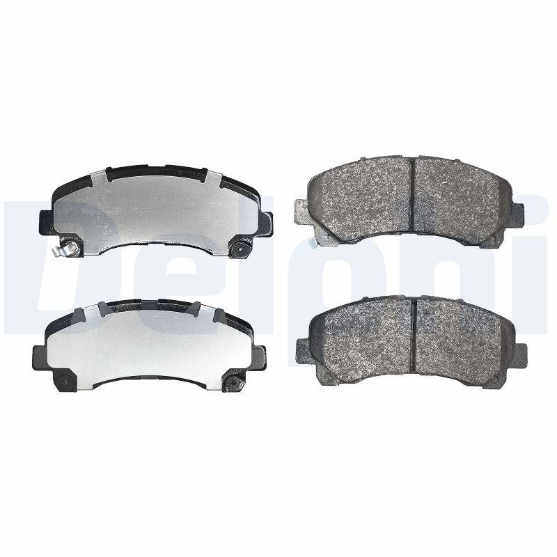 Kit de plaquettes de frein, frein à disque DELPHI LP2229