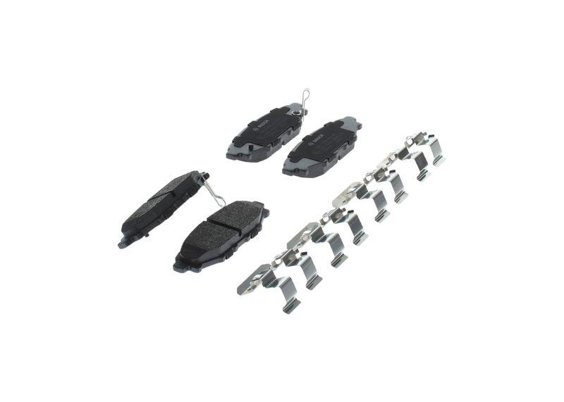 Kit de plaquettes de frein, frein à disque BOSCH 0 986 494 444