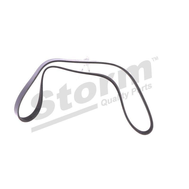 Courroie trapézoïdale à nervures STORM QUALITY PARTS STO6PK1095