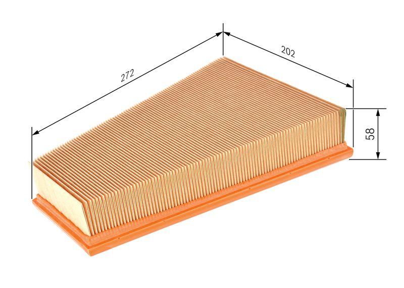 Filtre à air BOSCH 1 457 433 555
