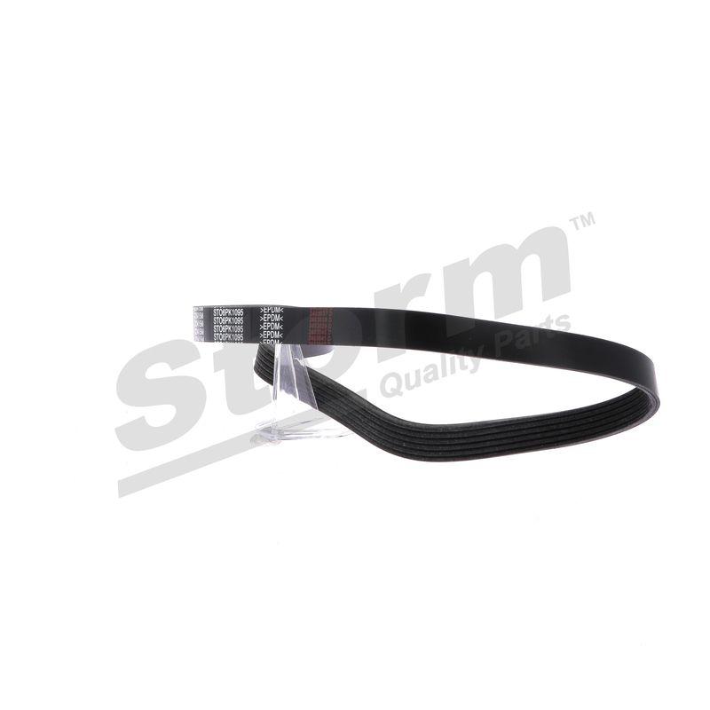 Courroie trapézoïdale à nervures STORM QUALITY PARTS STO6PK1095