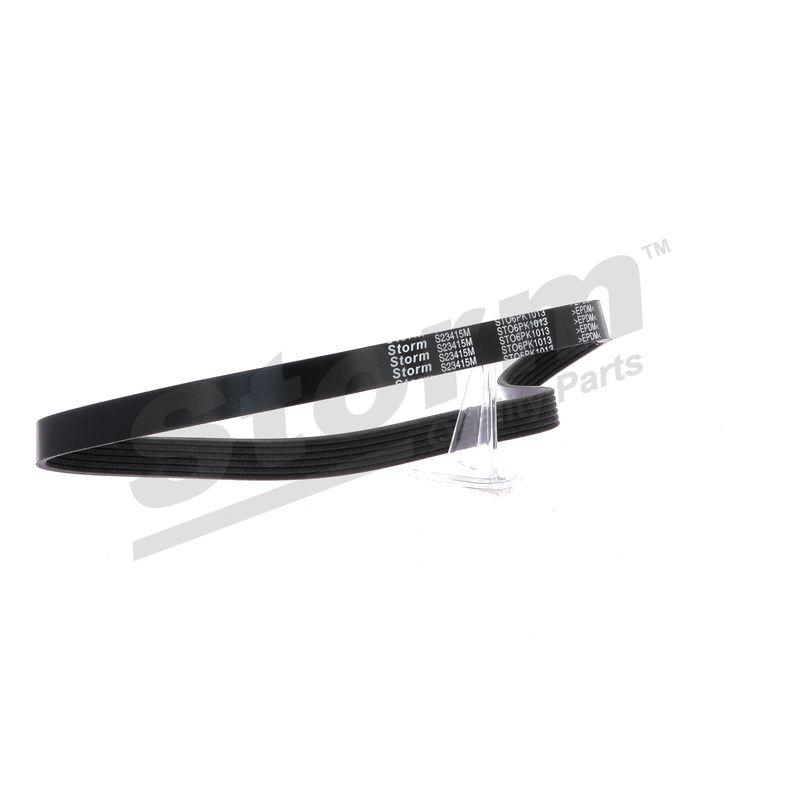 Courroie trapézoïdale à nervures STORM QUALITY PARTS STO6PK1013