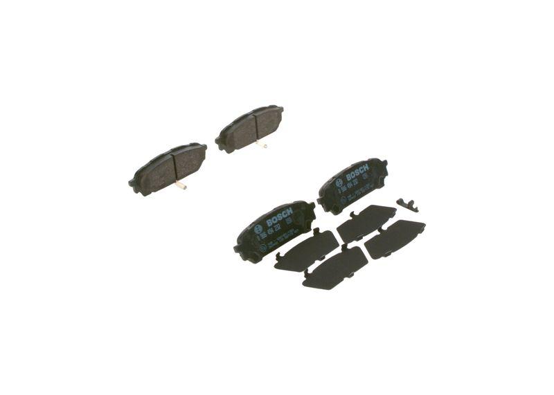 Kit de plaquettes de frein, frein à disque BOSCH 0 986 494 232