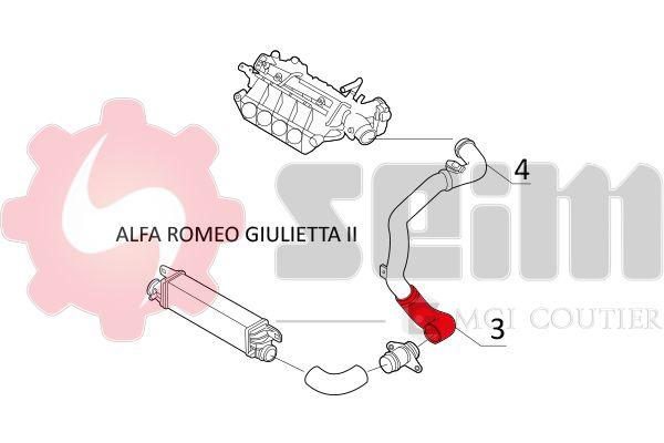 Gaine de suralimentation SEIM 981008