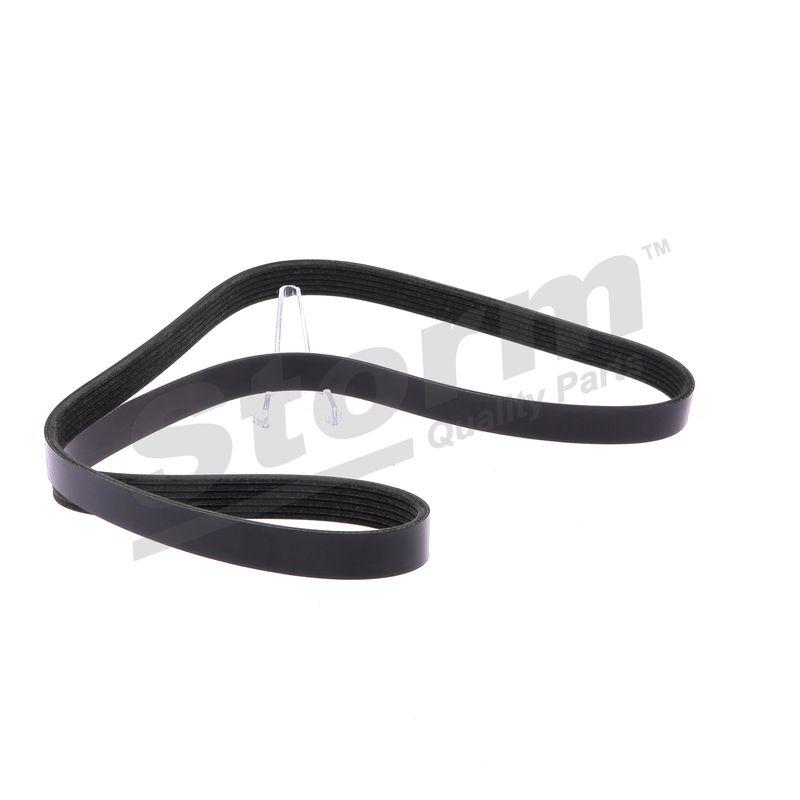 Courroie trapézoïdale à nervures STORM QUALITY PARTS STO6PK1355