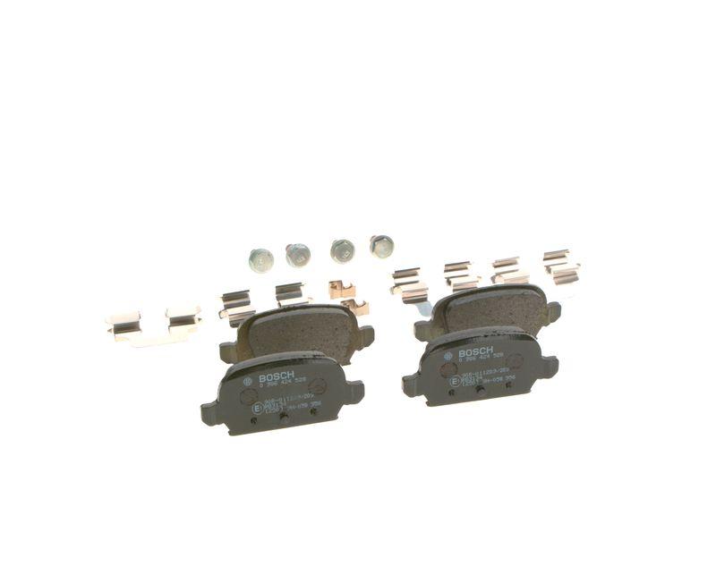 Kit de plaquettes de frein, frein à disque BOSCH 0 986 424 528