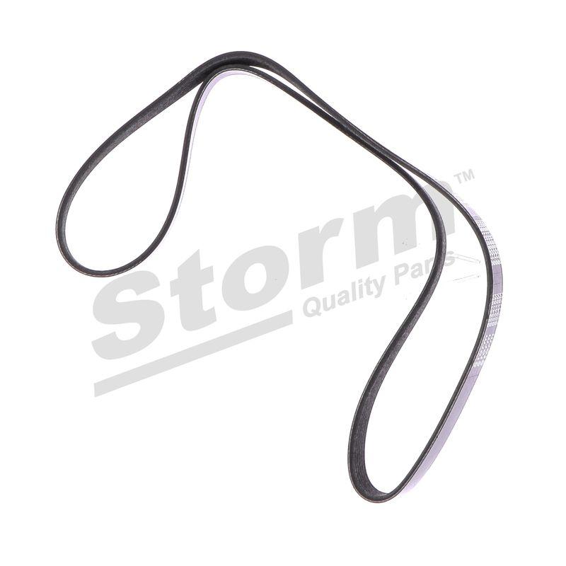 Courroie trapézoïdale à nervures STORM QUALITY PARTS STO6PK1200