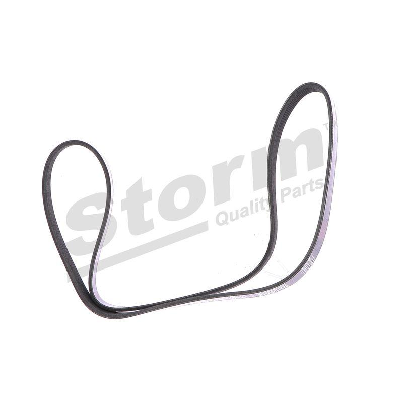 Courroie trapézoïdale à nervures STORM QUALITY PARTS STO6PK1250