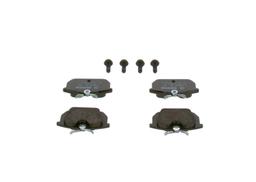 Kit de plaquettes de frein, frein à disque BOSCH 0986491030