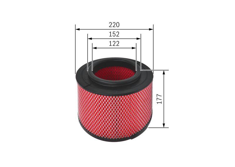Filtre à air BOSCH F 026 400 344