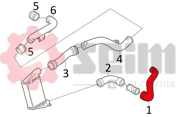 Gaine de suralimentation SEIM 981053