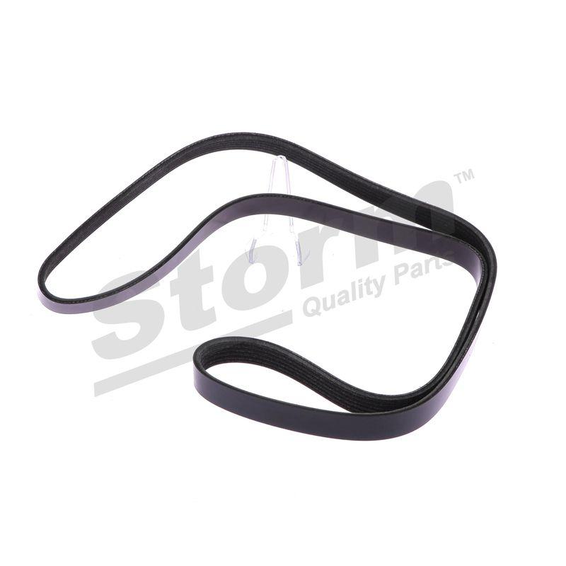 Courroie trapézoïdale à nervures STORM QUALITY PARTS STO6PK1513