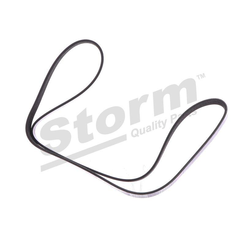 Courroie trapézoïdale à nervures STORM QUALITY PARTS STO6PK1438