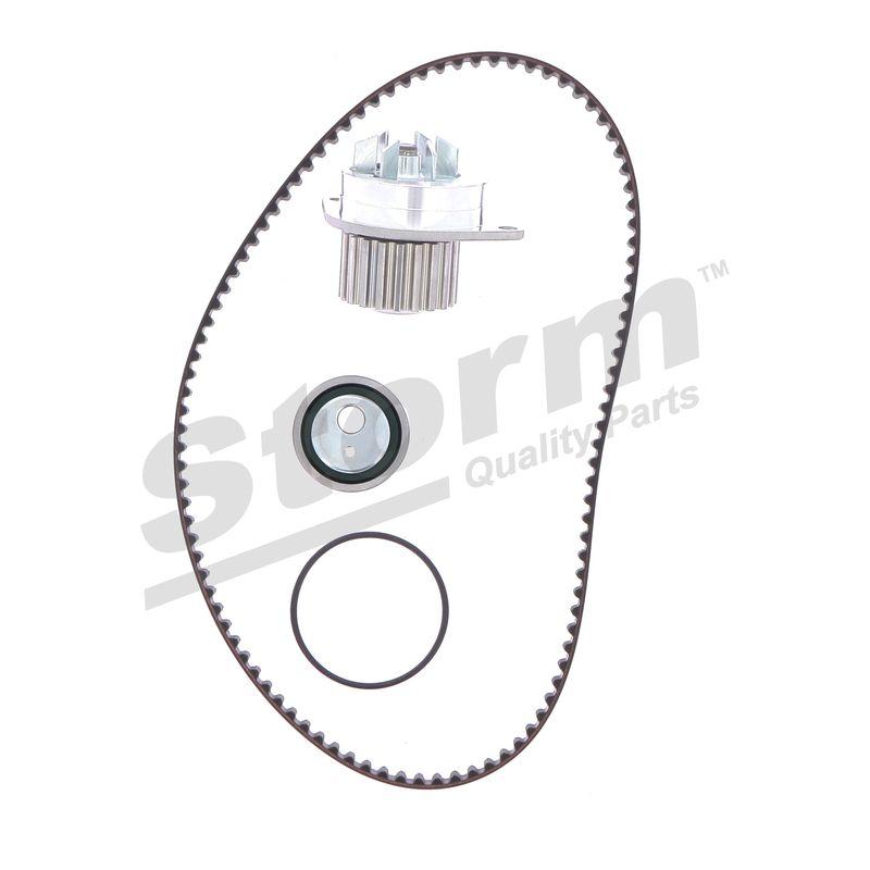 Pompe à eau + kit de courroie crantée STORM QUALITY PARTS 5550108KP