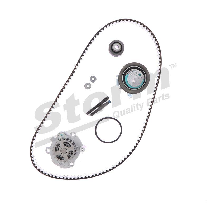 Pompe à eau + kit de courroie crantée STORM QUALITY PARTS 5550584KP
