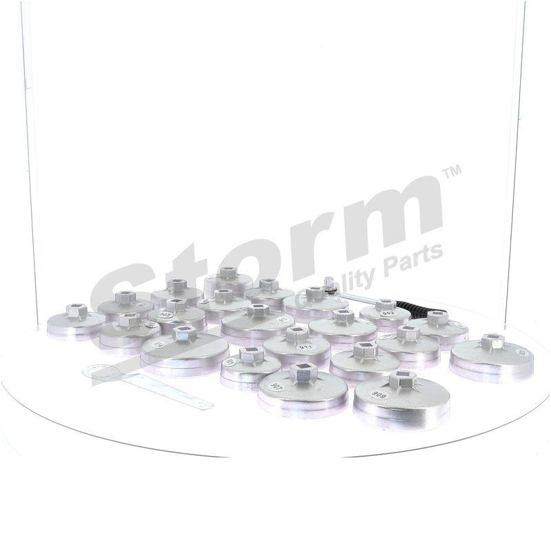 Kit clé coiffe pour filtre à huile STORM QUALITY PARTS 555509