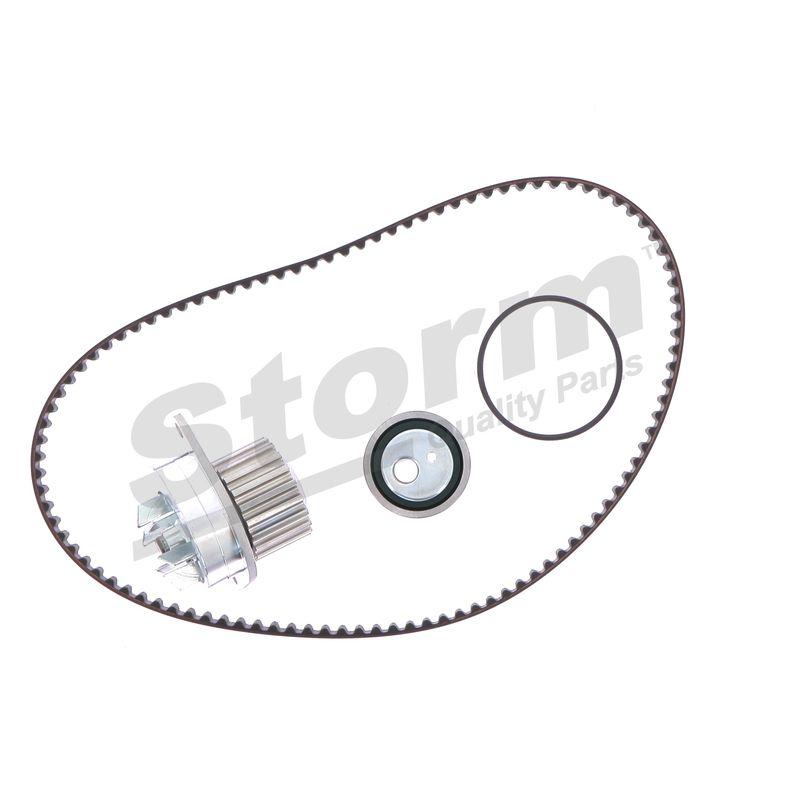 Pompe à eau + kit de courroie crantée STORM QUALITY PARTS 5550108KP