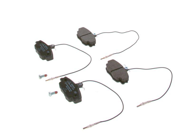 Kit de plaquettes de frein, frein à disque BOSCH 0 986 461 117