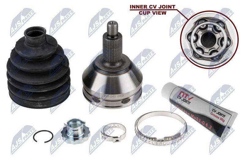 Jeu de joints, arbre de transmission NTY NPZ-VW-049