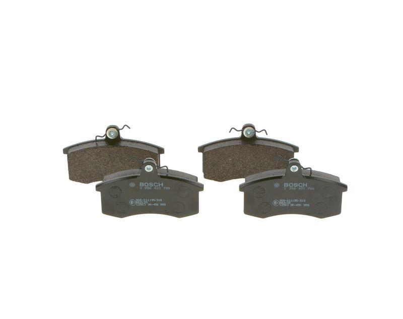 Kit de plaquettes de frein, frein à disque BOSCH 0 986 491 700