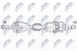 Arbre de transmission NTY NPW-TY-185