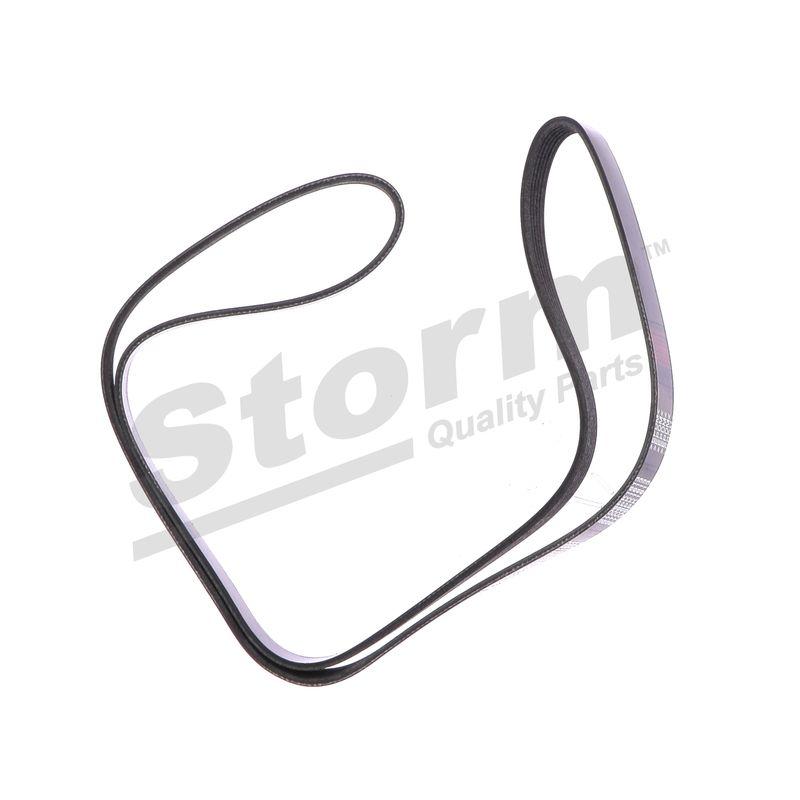 Courroie trapézoïdale à nervures STORM QUALITY PARTS STO6PK1613