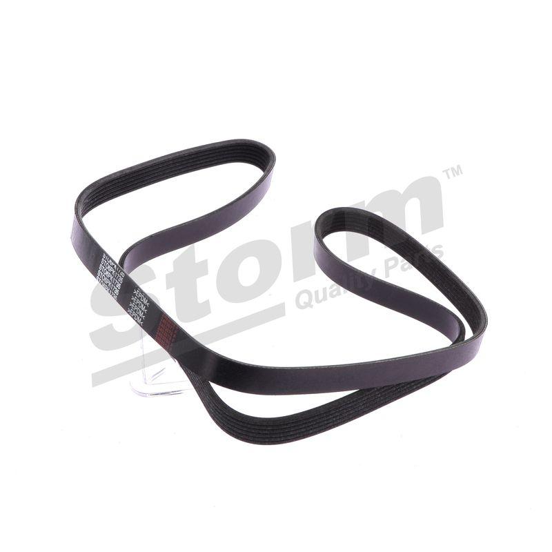 Courroie trapézoïdale à nervures STORM QUALITY PARTS STO6PK1735