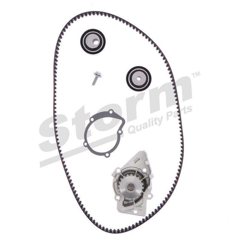 Pompe à eau + kit de courroie crantée STORM QUALITY PARTS 5550566KP