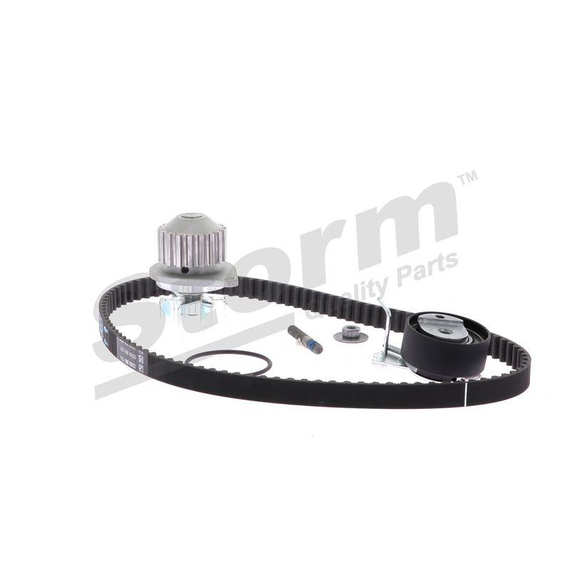 Pompe à eau + kit de courroie crantée STORM QUALITY PARTS 904463KP