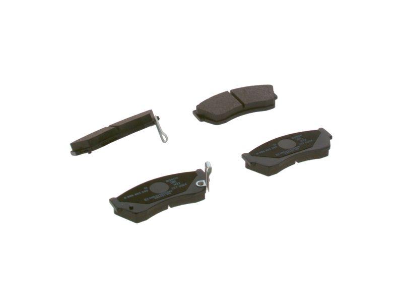 Kit de plaquettes de frein, frein à disque BOSCH 0 986 493 340