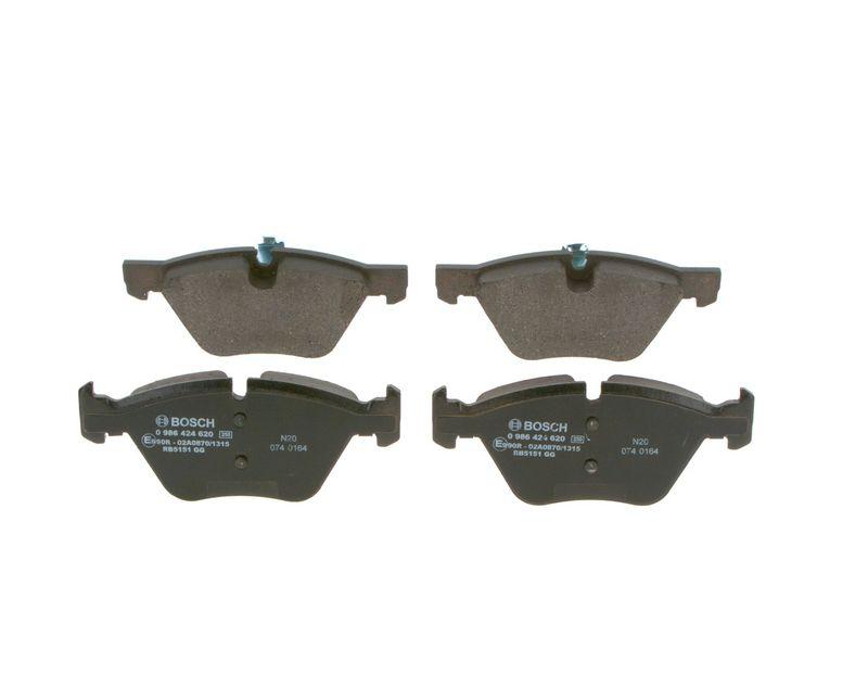 Kit de plaquettes de frein, frein à disque BOSCH 0 986 424 620