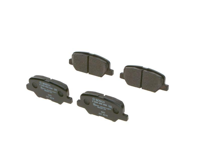 Kit de plaquettes de frein, frein à disque BOSCH 0 986 495 358