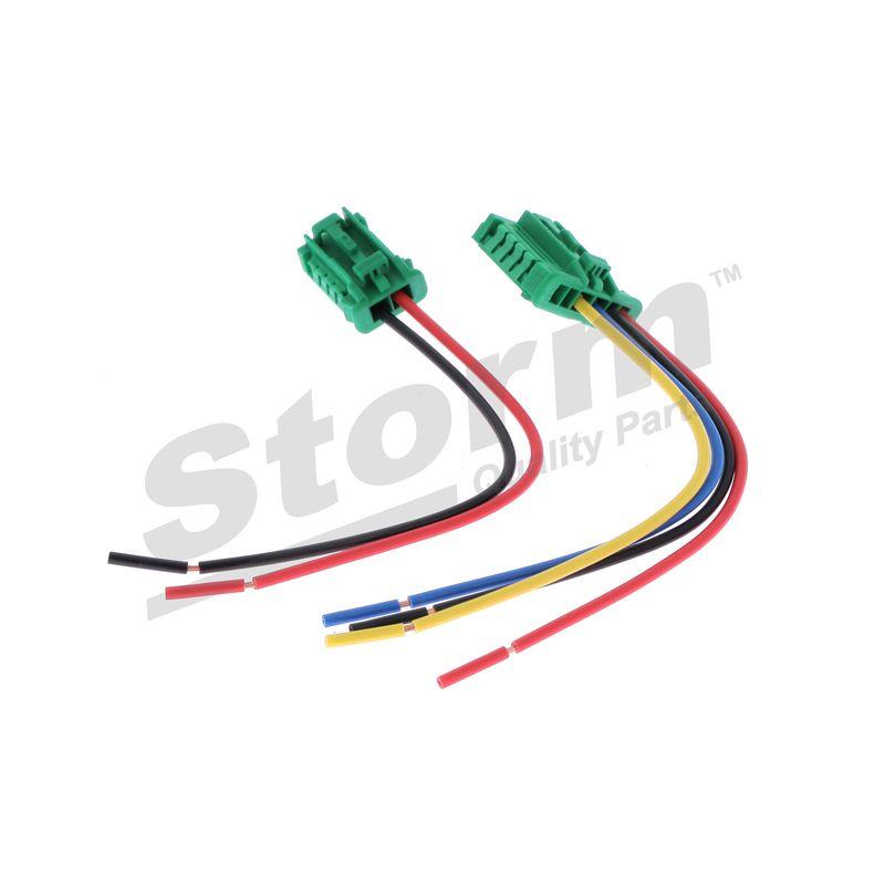 Kit rép. de câble, résistance (ventilateur d'habitacle) STORM QUALITY PARTS 888699