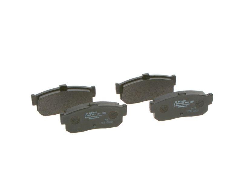 Kit de plaquettes de frein, frein à disque BOSCH 0 986 461 144