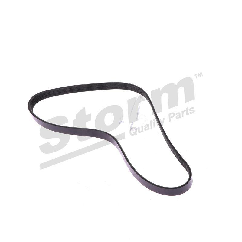 Courroie trapézoïdale à nervures STORM QUALITY PARTS STO6PK1019