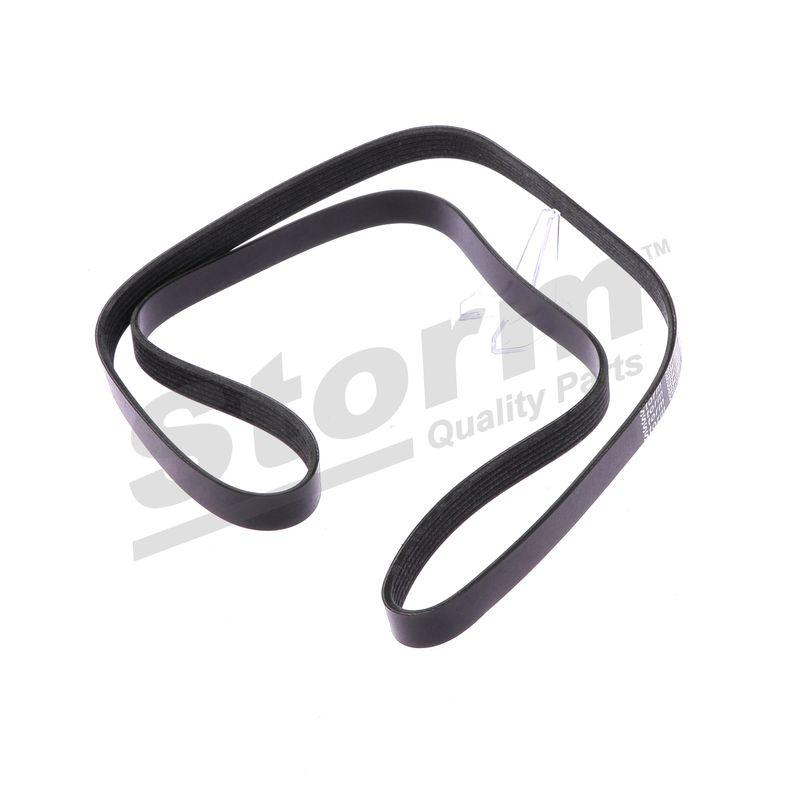 Courroie trapézoïdale à nervures STORM QUALITY PARTS STO6PK1735