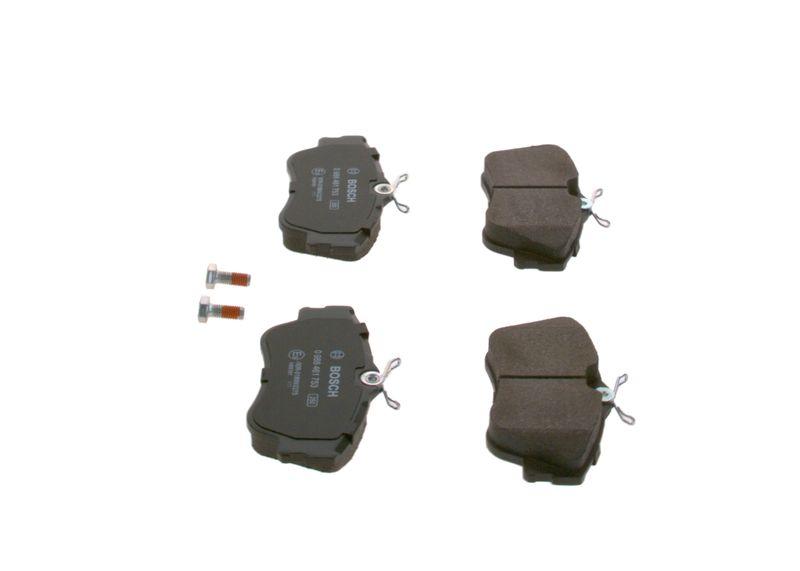 Kit de plaquettes de frein, frein à disque BOSCH 0 986 461 753