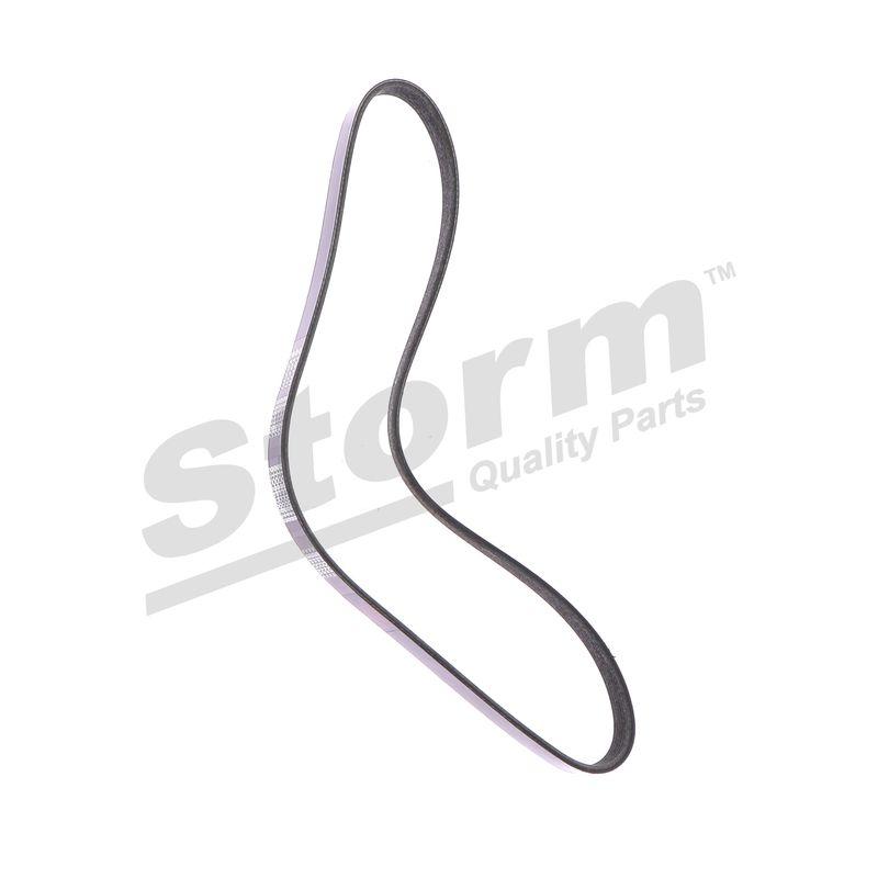 Courroie trapézoïdale à nervures STORM QUALITY PARTS STO6PK0975