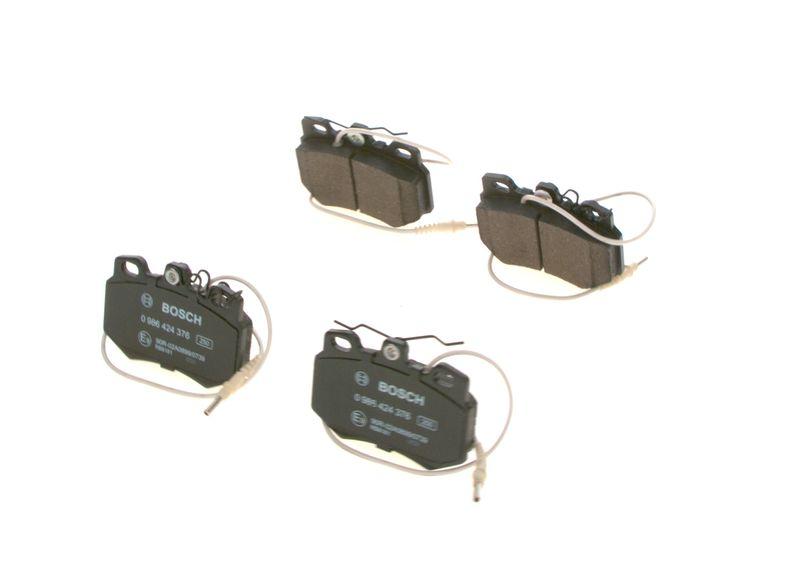 Kit de plaquettes de frein, frein à disque BOSCH 0 986 424 376