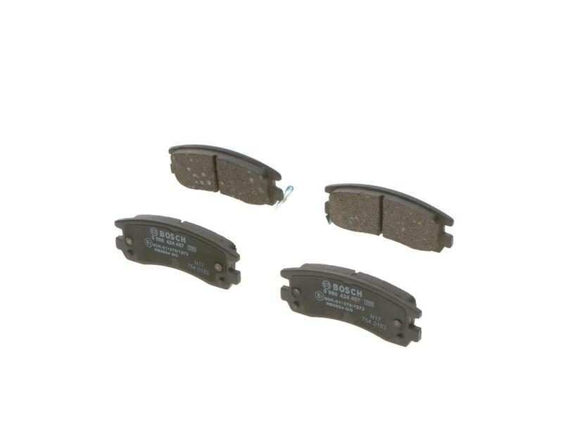 Kit de plaquettes de frein, frein à disque BOSCH 0 986 424 467