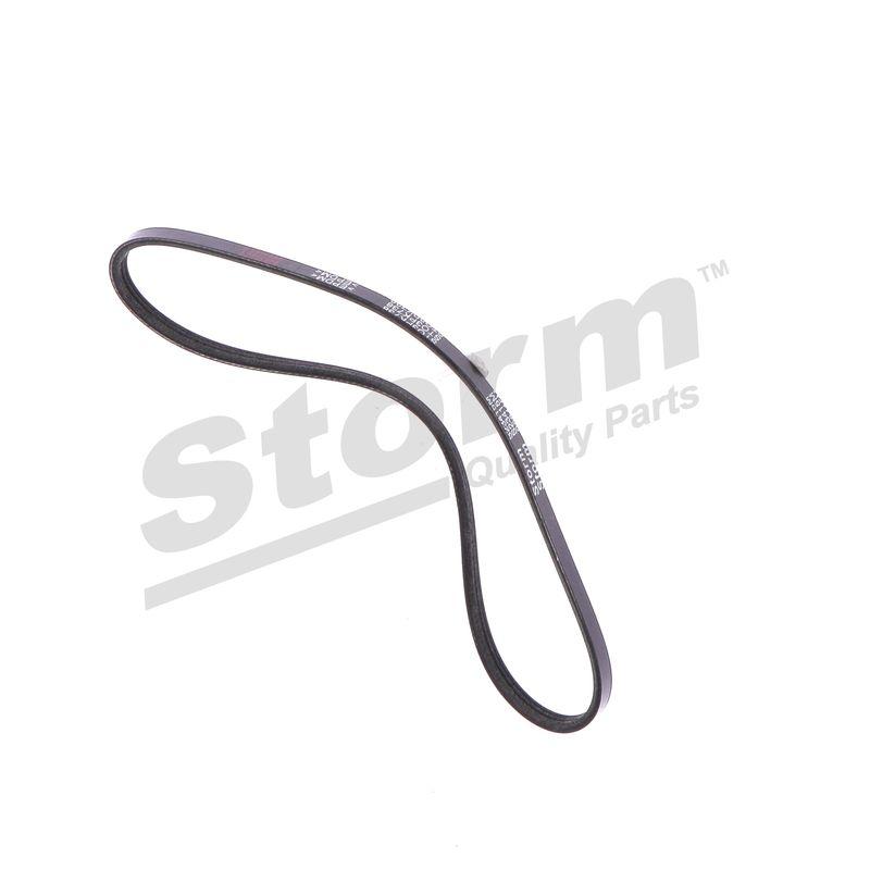 Courroie trapézoïdale à nervures STORM QUALITY PARTS STO3PK0738