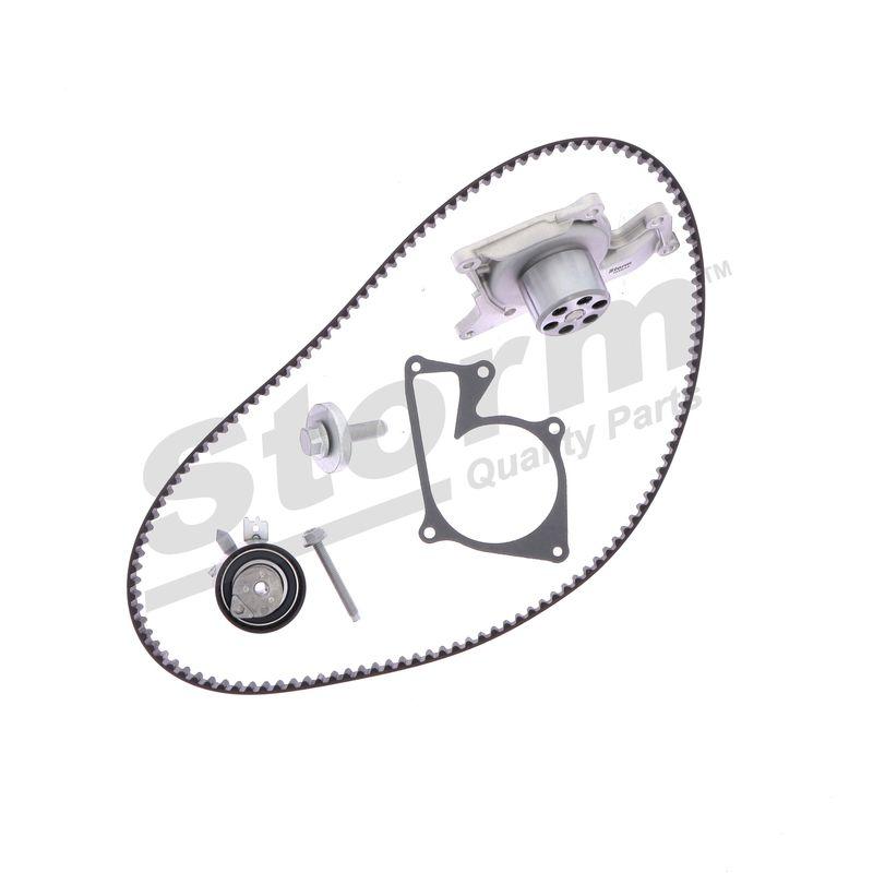 Pompe à eau + kit de courroie crantée STORM QUALITY PARTS 5550580KP