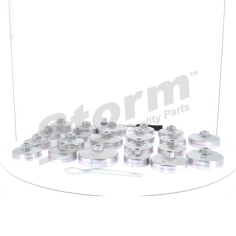 Kit clé coiffe pour filtre à huile STORM QUALITY PARTS 555509