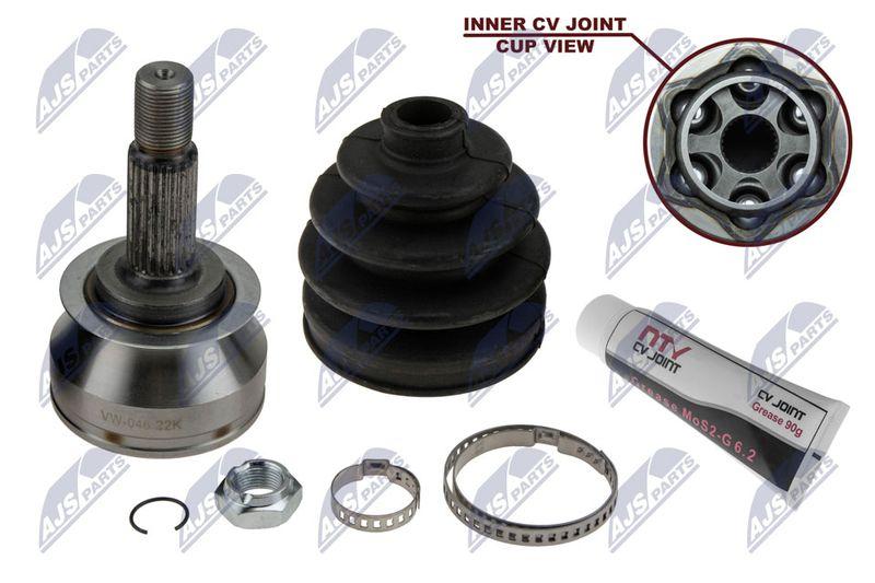 Jeu de joints, arbre de transmission NTY NPZ-VW-046