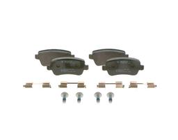 Kit de plaquettes de frein, frein à disque BOSCH 0986494126