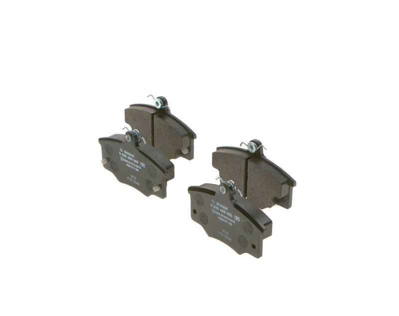 Kit de plaquettes de frein, frein à disque BOSCH 0 986 468 380