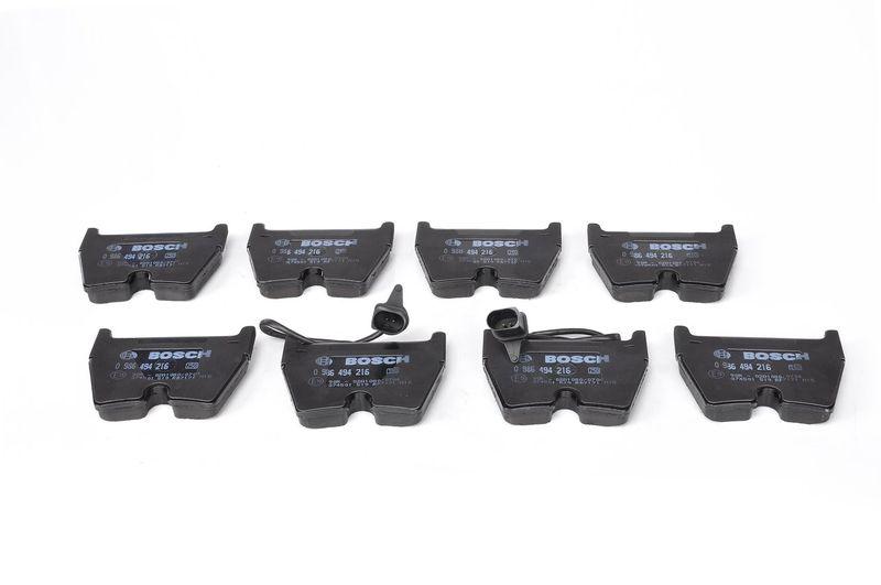 Kit de plaquettes de frein, frein à disque BOSCH 0 986 494 216